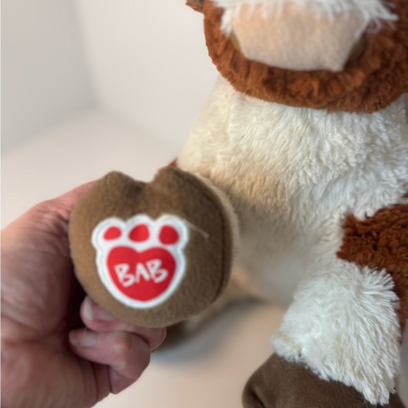 Build a Bear Longhorn Stuffed Animal - Brown and White - Picture 3 of 7